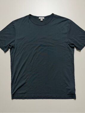 sunspel crewneck short sleeve tshirt mens medium